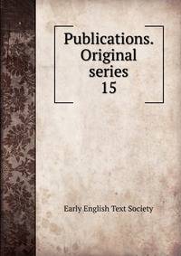 Publications. Original series. 15