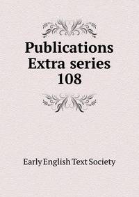 Publications Extra series. 108