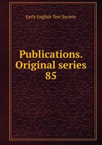 Publications. Original series. 85