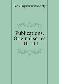 Publications. Original series. 110-111