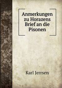 Anmerkungen zu Horazens Brief an die Pisonen