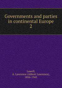 Governments and parties in continental Europe. 2