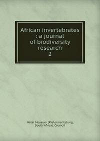 African invertebrates : a journal of biodiversity research. 2