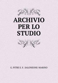 ARCHIVIO PER LO STUDIO