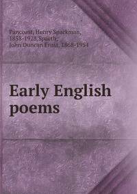 Early English poems