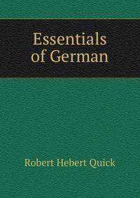 Essentials of German