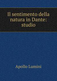 Il sentimento della natura in Dante: studio
