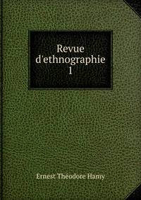 Revue d'ethnographie