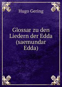 Glossar zu den Liedern der Edda(saemundar Edda)