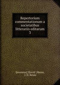 Repertorium commentationum a societatibus litterariis editarum. 3