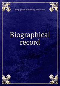 Biographical record