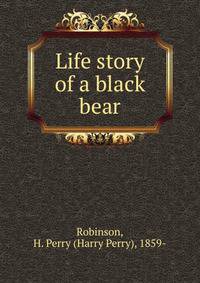 Life story of a black bear