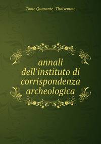 annali dell'instituto di corrispondenza archeologica