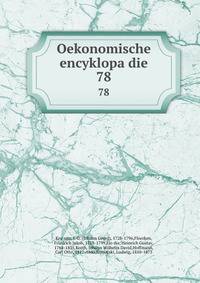 Oekonomische encyklopadie. 78