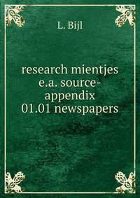 Research mientjes e.a. source-appendix 01.01 newspapers