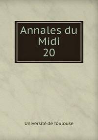 Annales du Midi. 20
