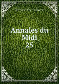 Annales du Midi. 25