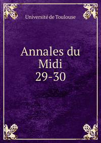 Annales du Midi. 29-30