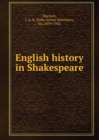 English history in Shakespeare