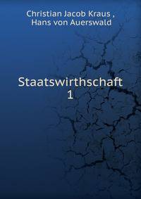 Staatswirthschaft. 1