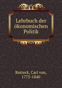 Lehrbuch der okonomischen Politik