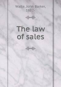 The law of sales