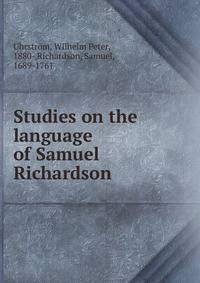 Studies on the language of Samuel Richardson