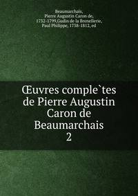 Oeuvres comple?tes de Pierre Augustin Caron de Beaumarchais