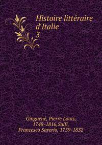 Histoire litte?raire d'Italie