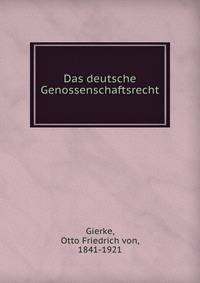 Das deutsche Genossenschaftsrecht