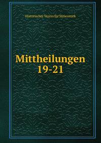 Mittheilungen. 19-21