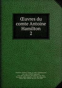 uvres du comte Antoine Hamilton. 2