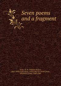 Seven poems and a fragment