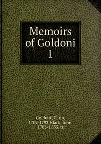 Memoirs of Goldoni. 1