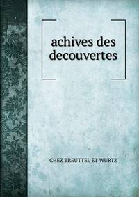 Achives des decouvertes