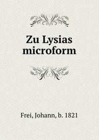 Zu Lysias microform