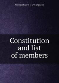 Constitution and list of members