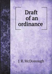 Draft of an ordinance