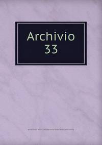 Archivio. 33
