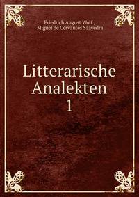 Litterarische Analekten. 1