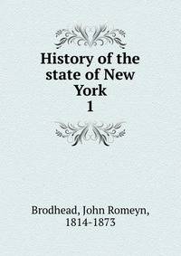 History of the state of New York. 1