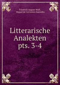 Litterarische Analekten. pts. 3-4