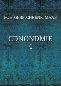 CDNONDMIE. 4
