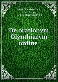 De orationvm Olynthiarvm ordine .