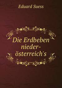 Die Erdbeben nieder-?sterreich's