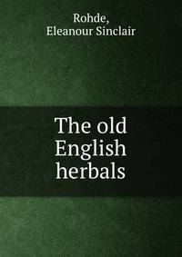 The old English herbals
