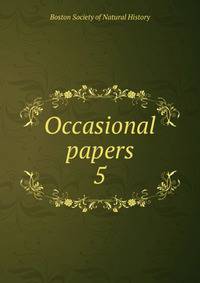 Occasional papers. 5