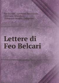 Lettere di Feo Belcari