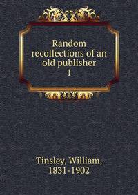 Random recollections of an old publisher. 1