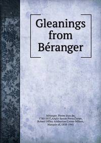 Gleanings from B?ranger